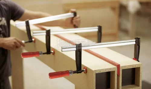 BESSEY TPN menetorsós temperöntvény szorító minőségi fa markolattal 500/140mm TPN50S14BE