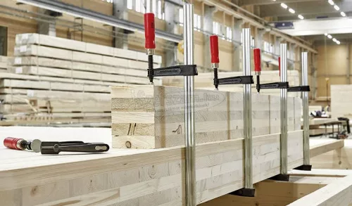 BESSEY TKPN menetorsós temperöntvény szorító minőségi fa markolattal 500/120mm TKPN50BE