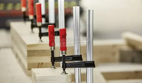 BESSEY TKPN menetorsós temperöntvény szorító minőségi fa markolattal 2000/120mm TKPN200BE