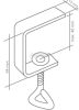 DONAU ELEKTRONIK Asztali szorító, 2db, M24 M24