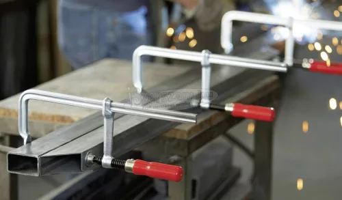 BESSEY GS classiX menetorsós teljesacél szorító minőségi fa markolattal 120/60mm GS12