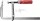 BESSEY GS classiX menetorsós teljesacél szorító minőségi fa markolattal 300/140mm GS30