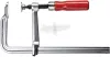 BESSEY GS classiX menetorsós teljesacél szorító minőségi fa markolattal 400/120mm GS40