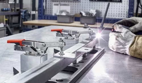BESSEY STC-HH vízszintes állásban záró gyorsrögzítők, vízszintes alaplappal több méretben