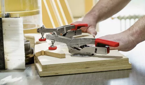 BESSEY STC-HH vízszintes állásban záró gyorsrögzítők, vízszintes alaplappal több méretben