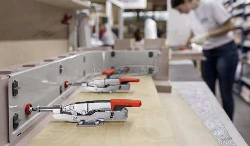 BESSEY STC-IHH tolórudas, vízszintes állásban záró gyorsrögzítők, vízszintes alaplappal 25mm STC-IHH15