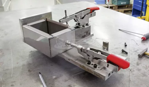 BESSEY STC-IHH tolórudas, vízszintes állásban záró gyorsrögzítők, vízszintes alaplappal 25mm STC-IHH15
