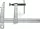 BESSEY TP hegesztősaru rögzítő hajtókarral 150/80mm TP-1K