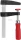 BESSEY LM nyomásos öntvényből készült menetorsós szorító 150/80mm LM15/8