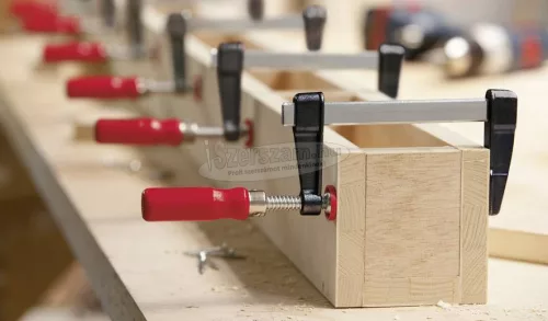 BESSEY LM nyomásos öntvényből készült menetorsós szorító 150/80mm LM15/8