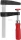 BESSEY LM nyomásos öntvényből készült menetorsós szorító 300/80mm LM30/8