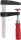 BESSEY LM nyomásos öntvényből készült menetorsós szorító 600/100mm LM60/10
