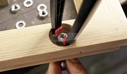 BESSEY XCL pilleszorító Clippix, hosszú és hegyes 70/110mm XCL5