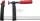 BESSEY TGRC menetorsós temperöntvény szorító minőségi fa markolattal 300/100mm TGRC30S10
