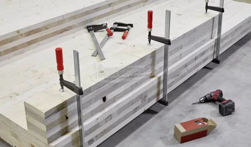 BESSEY TGKR menetorsós temperöntvény szorító minőségi fa markolattal 600/120mm TGKR60