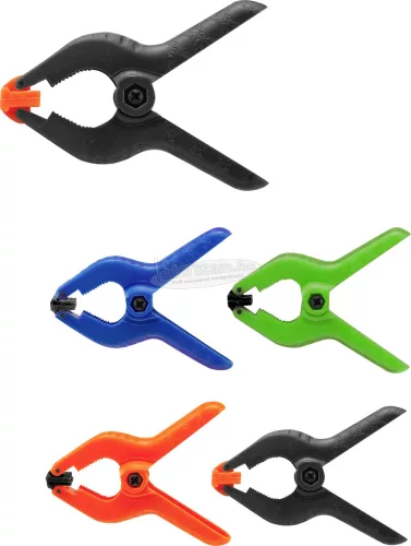 BASETECH Mini csipesz, szorító készlet, 22 részes, 1529585