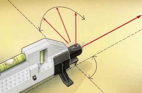 LASERLINER Lézeres vízmérték 21 cm 0,5mm/m HandyLaser Plus 025,04,00A 025.04.00A