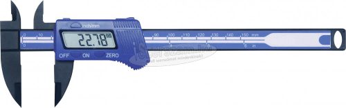 BASETECH Digitális tolómérő 150mm/0,01mm/0,0005" műanyag, 1599559