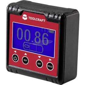 TOOLCRAFT Digitális szögmérő 360°, TO-6547356