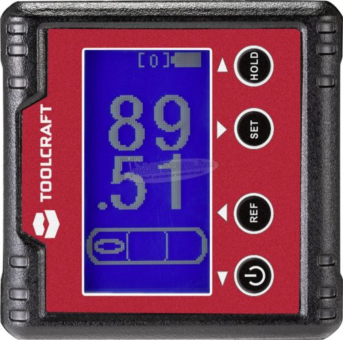 TOOLCRAFT Digitális szögmérő 360°, TO-6547356