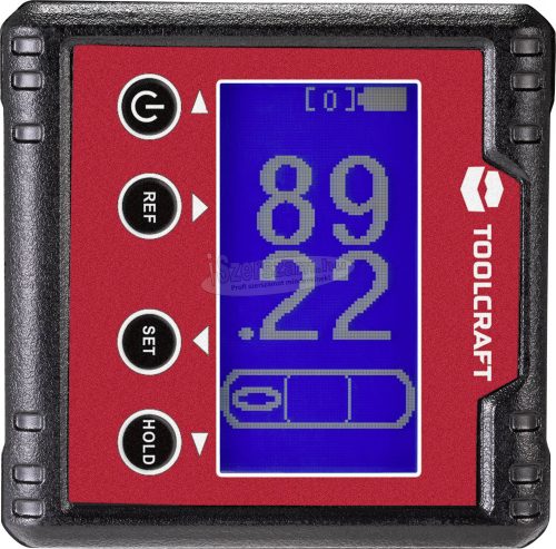 TOOLCRAFT Digitális szögmérő 360°, TO-6547356