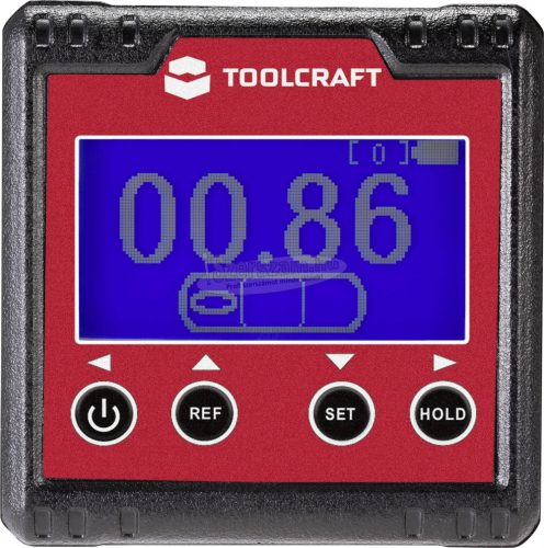 TOOLCRAFT Digitális szögmérő 360°, TO-6547356