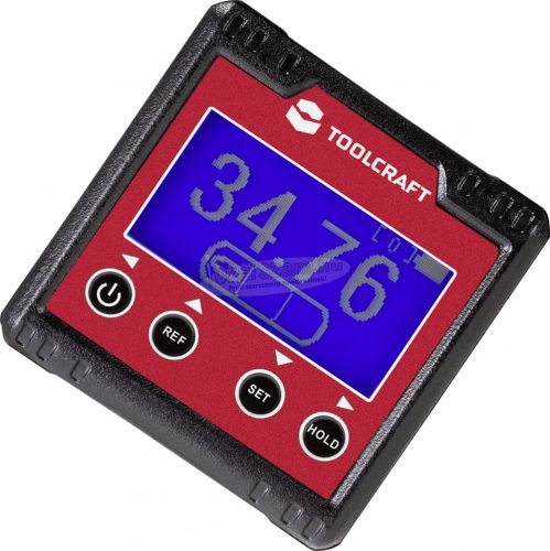 TOOLCRAFT Digitális szögmérő 360°, TO-6547356