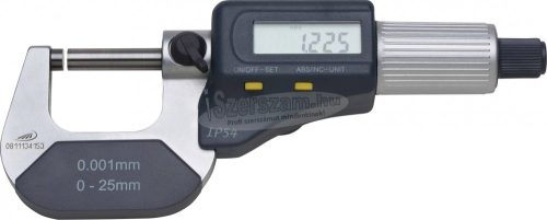 HELIOS PREISSER Digitális mikrométer 25-50mm 0,001mm IP54 0912 502
