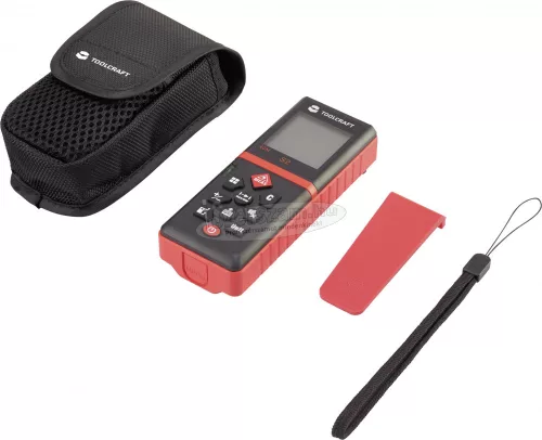 TOOLCRAFT Lézeres távolságmérő max 40 m, LDM X40 TO-4859223