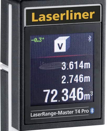 LASERLINER Lézeres távolságmérő Bluetooth funkcióval max 40 m-ig 080,850A 080.850A