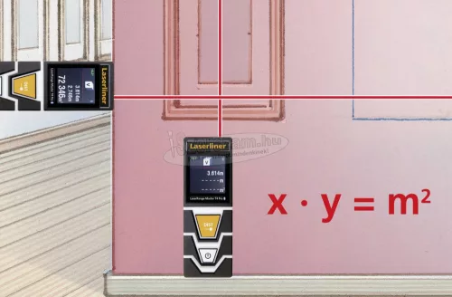 LASERLINER Lézeres távolságmérő Bluetooth funkcióval max 40 m-ig 080,850A 080.850A