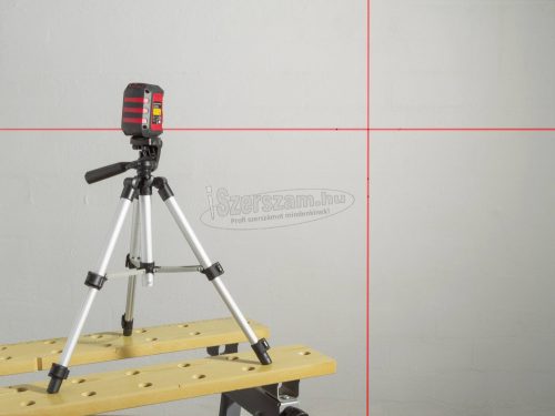 TOOLCRAFT Keresztvonalas szintezőlézer állvánnyal, önszintező, max 8 m, CL8 TO-6425604