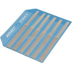 HAZET Érintkező reszelő készlet, 6 részes 2125/6P
