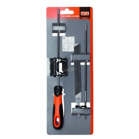   BAHCO Láncfűrész-élező reszelő készlet, vezetővel 168-C-G több változatban