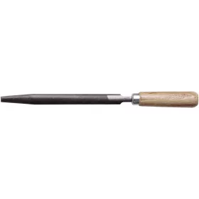 BERNSTEIN reszelő fa nyéllel, félkör, 170mm/67mm 5-234