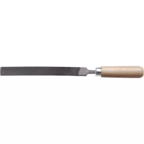   BERNSTEIN Lapos fémreszelő fa nyéllel, tompa végű 170mm/67mm 5-231