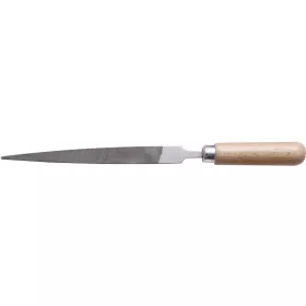   BERNSTEIN reszelő fa nyéllel, lapos, hegyes, 170mm/67mm 5-232