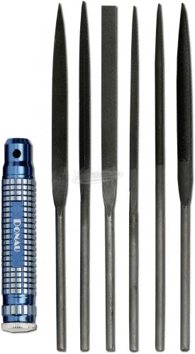 DONAU ELEKTRONIK cserélhető pengéjű tűreszelő készlet 160mm 7 részes M60