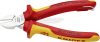 KNIPEX Oldalcsípőfogó VDE 1000V szigetelt krómozott 160mm 70 06 160 T