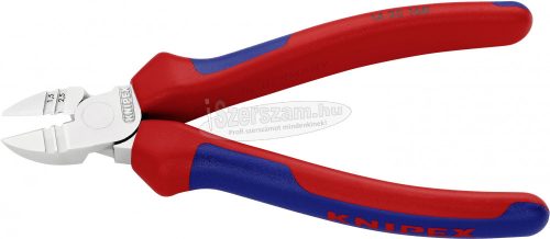 KNIPEX Huzalcsupaszító-oldalcsípőfogó krómozott 160mm 14 25 160