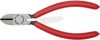 KNIPEX Oldalcsípőfogó, lágy/közepes/kemény huzal max,: 3/2,3/1,5mm, 70 01 125 EAN 70 01 125