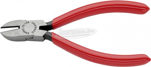 KNIPEX Oldalcsípőfogó, lágy/közepes/kemény huzal max,: 3/2,3/1,5mm, 70 01 125 EAN 70 01 125