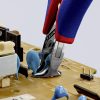KNIPEX Elektronikai homlokcsípőfogó, lágy/közepes/kemény huzal max,: 1,5/1/0,5mm, 64 32 120 64 32 120