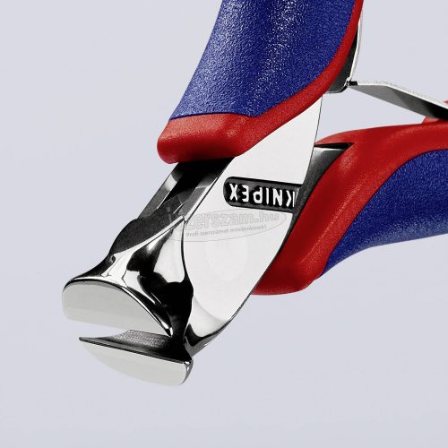 KNIPEX Elektronikai homlokcsípőfogó, lágy/közepes/kemény huzal max,: 1,5/1/0,5mm, 64 32 120 64 32 120
