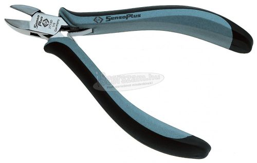 C.K ESD oldalcsípő fogó, 125mm leélezéssel 1.5mm/AWG15, 1mm/AWG18 T3773DF 115