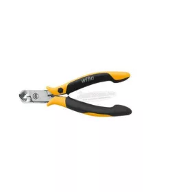   WIHA Professional ESD műszerész ferde homlokcsípő fogó Széles, 29°-ban ferde fej, kis fazetta 115mm, 4 1/2" 26835
