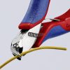 KNIPEX Elektronikai homlokcsípőfogó, vágási érték: lágy/közepes/kemény huzal: 1,5/1/0,5mm², 64 42 115 64 42 115 SB