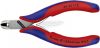 KNIPEX Elektronikai homlokcsípőfogó, vágási érték: lágy/közepes/kemény huzal: 1,5/1/0,5mm², 64 42 115 64 42 115 SB