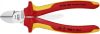 KNIPEX Oldalcsípőfogó szigetelt krómozott 160mm 1000V VDE 70 06 160 SB