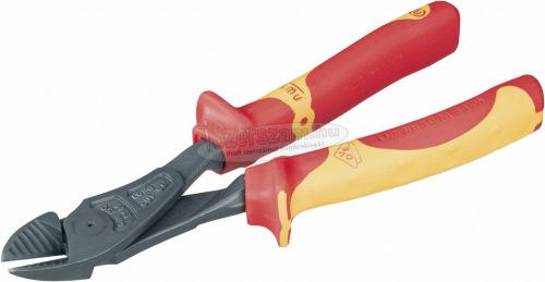 NWS szigetelt VDE 1000V elektro erő oldalcsípőfogó 200mm 1371-69-VDE 1000V-200